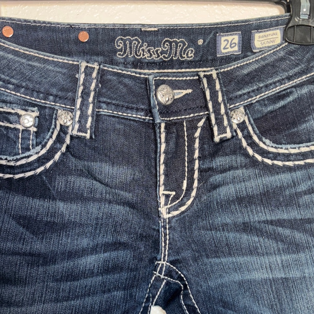Miss Me Dark Blue Women's Jeans